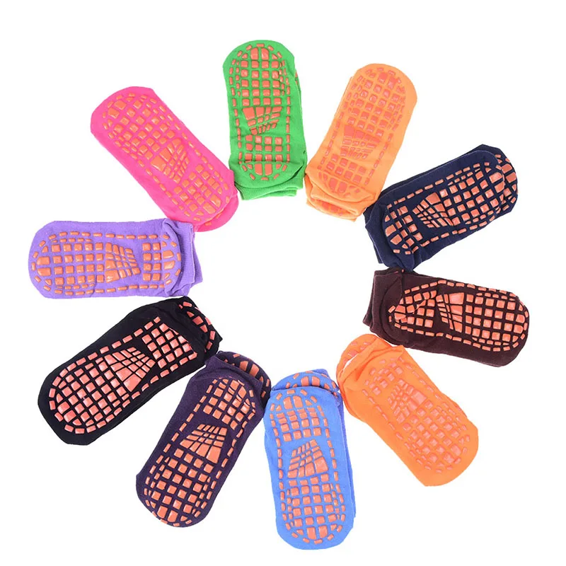 

New 2018 Yoga Socks Women Terry Backless 1 Pair Cotton Non-slip Pilates Socks Wholesale Silicone Socks