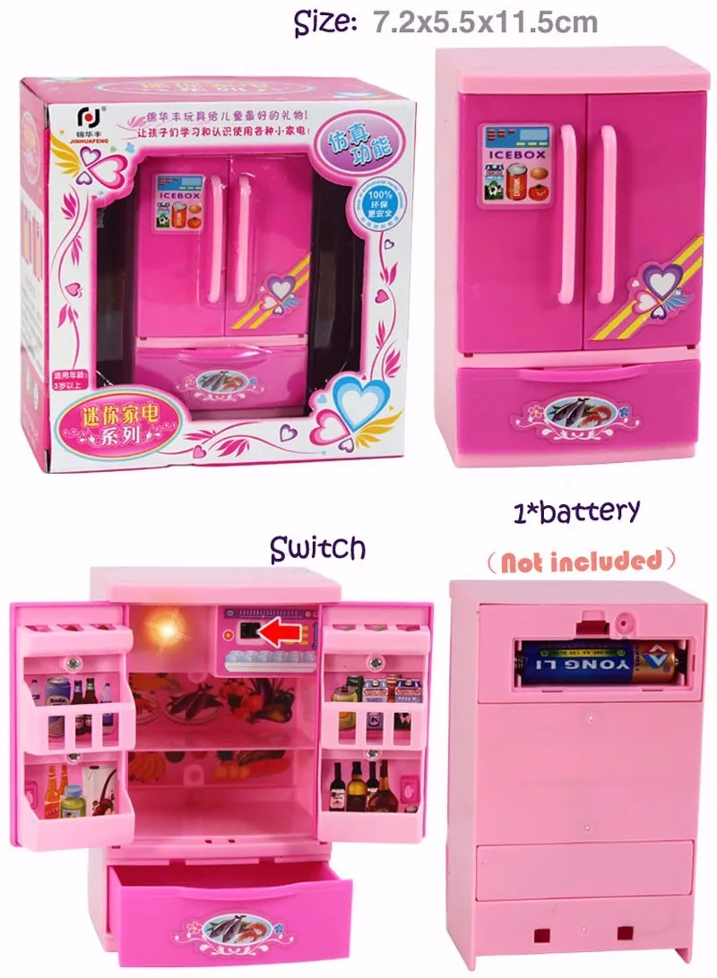 geladeira de brinquedo