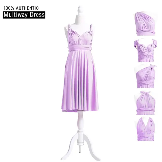 lavender infinity dress