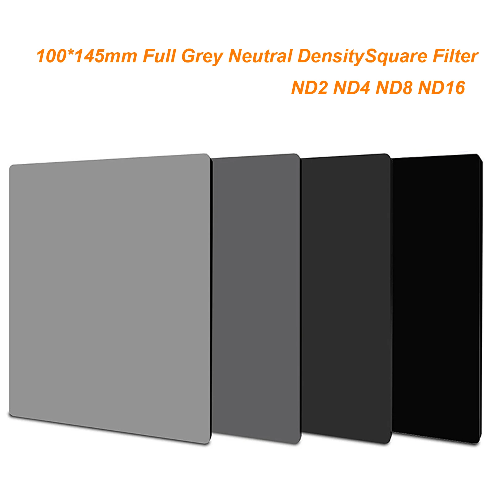 145 мм* 100 мм полный серый ND2 ND4 ND8 ND16 нейтральная плотность 100*145 мм квадратный фильтр полный серый для Lee Cokin Z серии