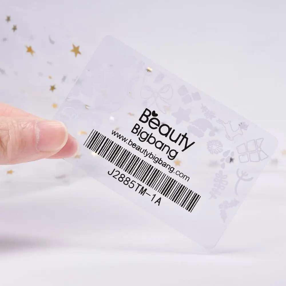 1 шт. штамповки для ногтей BeautyBigBang штамп с лаком пластик сделай сам маникюрный