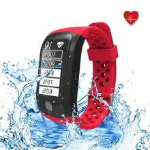 HBUDS S908 gps Смарт IP68 Водонепроницаемый спортивный браслет нескольких видов спорта монитор сердечного ритма Фитнес трекер спортивный ремешок