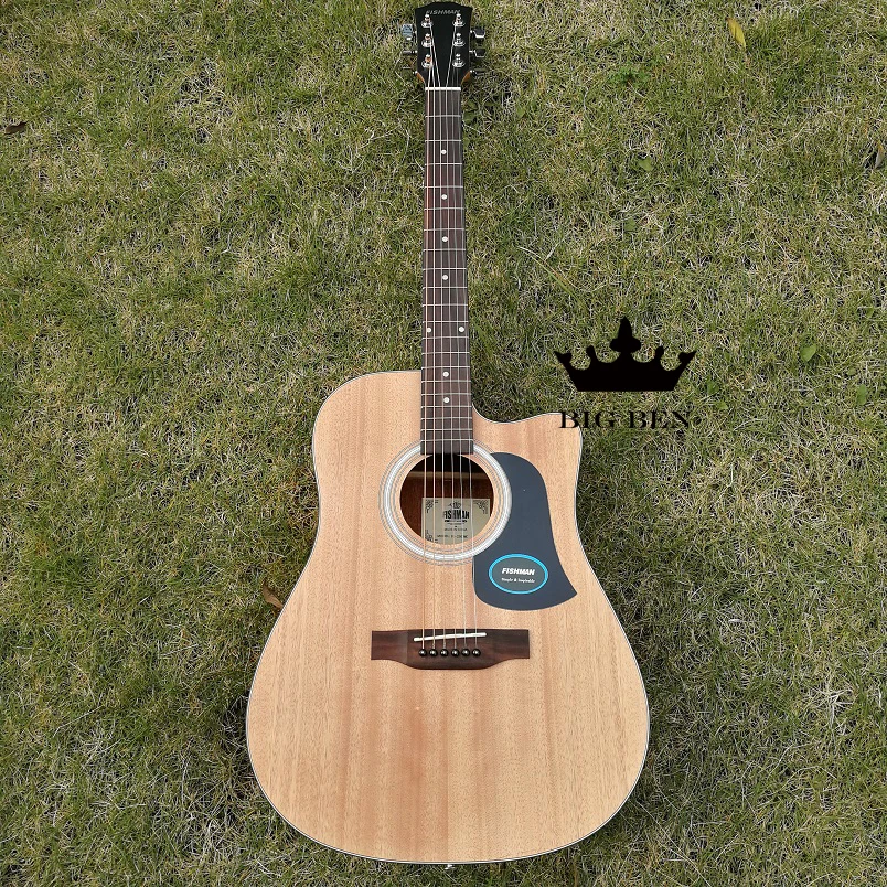 

1:15 chromeplate button closed knob 41inch acoustic guitar laminated Sapeli Pickups guitar Shabili folk guitar 41Balladry Guitar