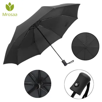 

Wind Resistant 3 Folding Automatic Umbrella Rain Sun Women Business Auto Windproof Travel Umbrellas Rain For Men 8K Parasol