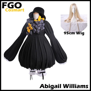 

[Customize]+Wig Game Fate Grand Order FGO Figure Abigail Williams Gothic Pumpkin Halloween Uniform Cosplay costume New 2018