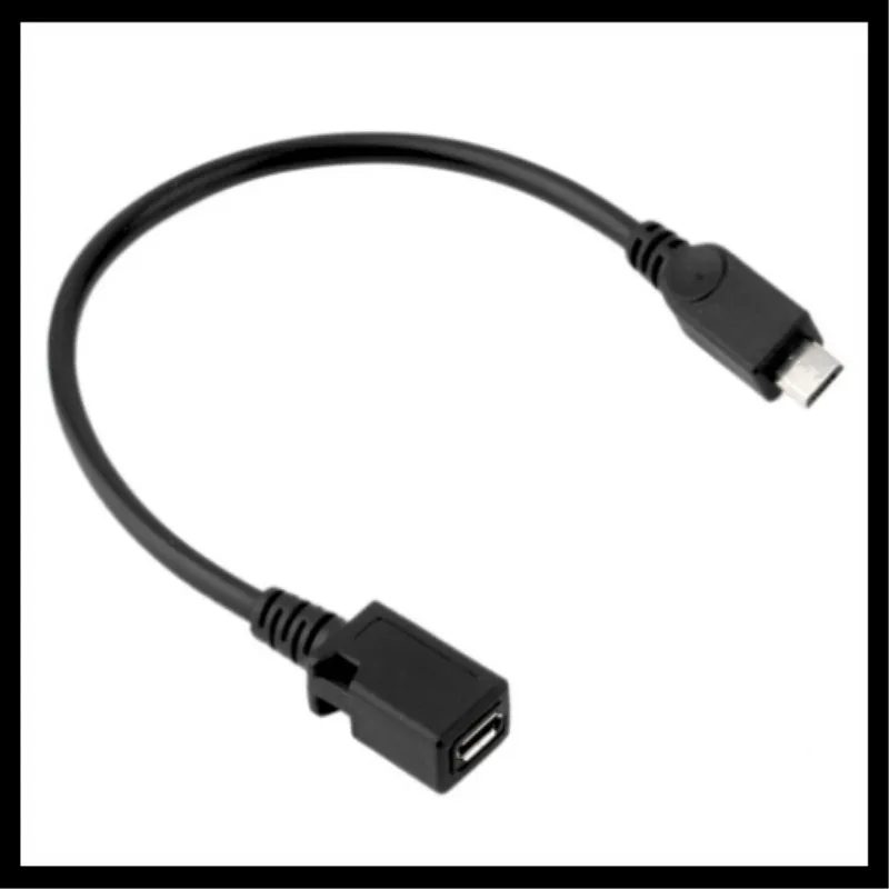 Micro USB 2 0 Тип B штекер гнездо M/F УДЛИНИТЕЛЬ для синхронизации данных зарядный