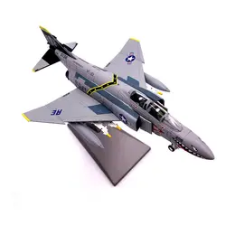 1/100 WLK F-4 призраки Истребитель модель пиратский флаг эскадрилья независимый Перевозчик United сплав Коллекция Модель