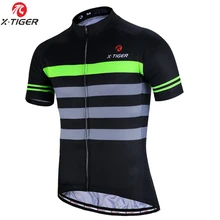 X-TIGER verano ciclismo Jersey ropa para bicicleta de montaña de MTB bicicleta ropa 100% ropa para ciclismo de poliéster uniforme