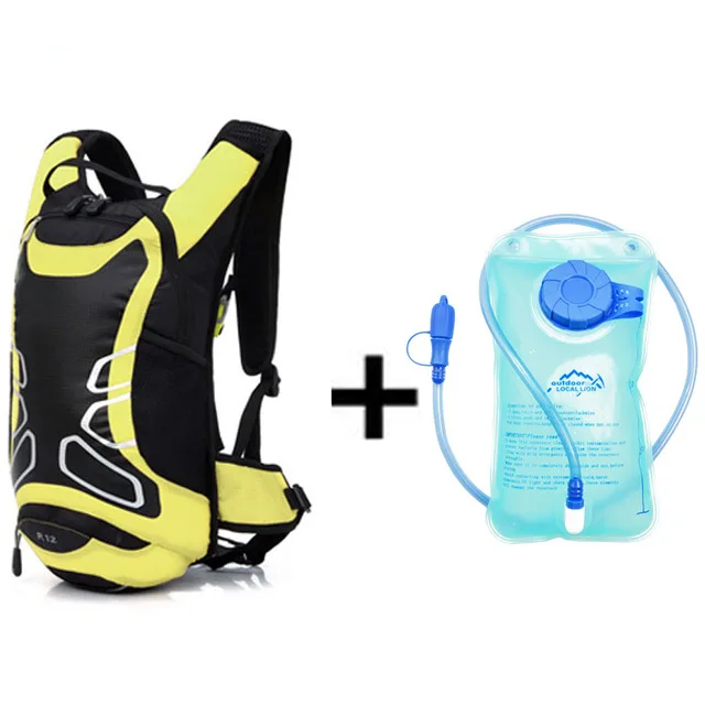 Спортивный рюкзак Для мужчин Для женщин жилет гидратации пакет на открытом воздухе Гонки марафон бег рюкзаки MTB велосипеда Восхождение сумка для воды - Цвет: 450 NO 12