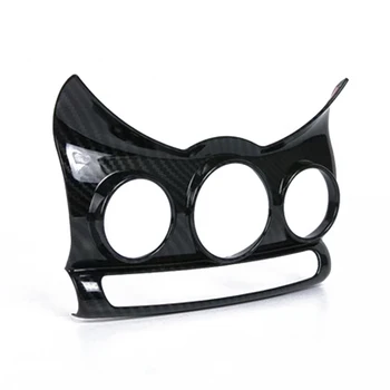 

For MINI Cooper Trim Carbon Fiber Center Plastic Style Cover F55 Hot Tool