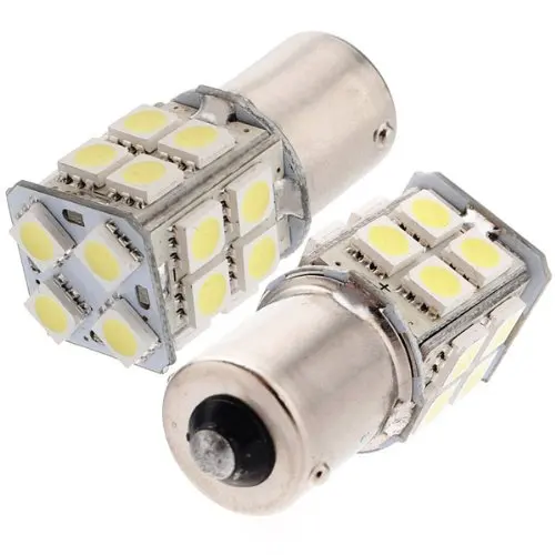 TOYL 2*1156 BA15S P21W 20 SMD светодиодный светильник ARRIERE AMPOULE BLANC 300LM 1,2 W авто освещение lumiere