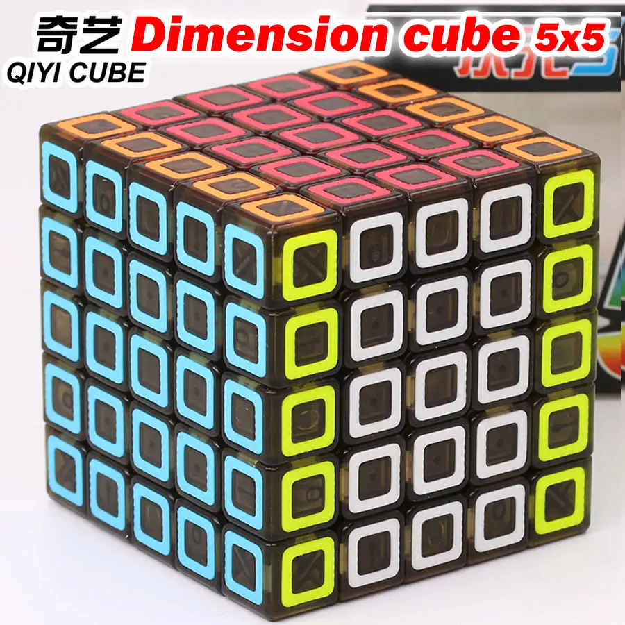 Головоломка магический куб QiYi Dimension Cube 222 333 444 5555 2x2x2 3x3x3 4x4x4 5x5x5 вход куб легко обучающий обучающая логическая игра Z - Цвет: Dimension 5