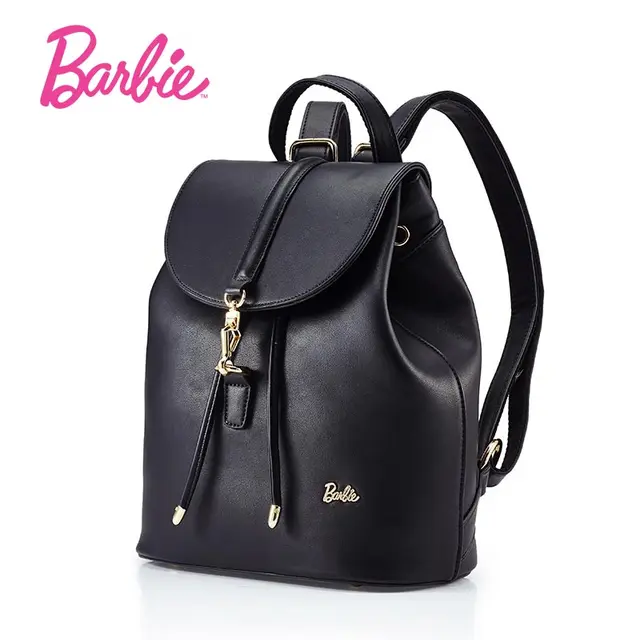 Barbie Women Backbags Simple Style S Leather Shoulder Bags Barbie Women Backbags Simple Style S Leather Shoulder Bags Student Bag Fashion Trend Brief For