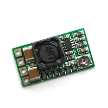 Mini DC-DC 12-24v para 5v 3a módulo de fonte de alimentação, conversor de voltagem ajustável 97.5% 1.8v 2.5v 3.3v 5v 9v 12