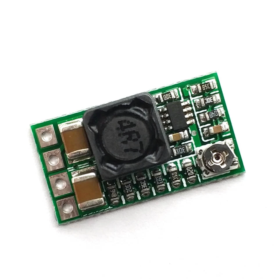 Mini DC 12 24V To 5V 3A понижающий модуль питания преобразователь напряжения регулируемый