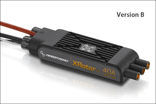

2pcs Hobbywing XRotor Pro 40A ESC No BEC 3S-6S Lipo Brushless ESC DEO for RC Drone Multi-Axle Copter