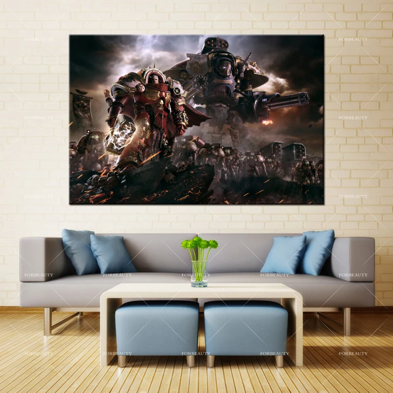 

Forbeauty Canvas Painting Wall Art warhammer_40k_dawn_of_war Spray Printing Waterproof Ink Home Decor