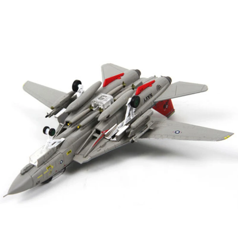Модель 1/100 Grumman F 14 Tomcat U.S. Navy самолёт модели истребителей детские игрушки для