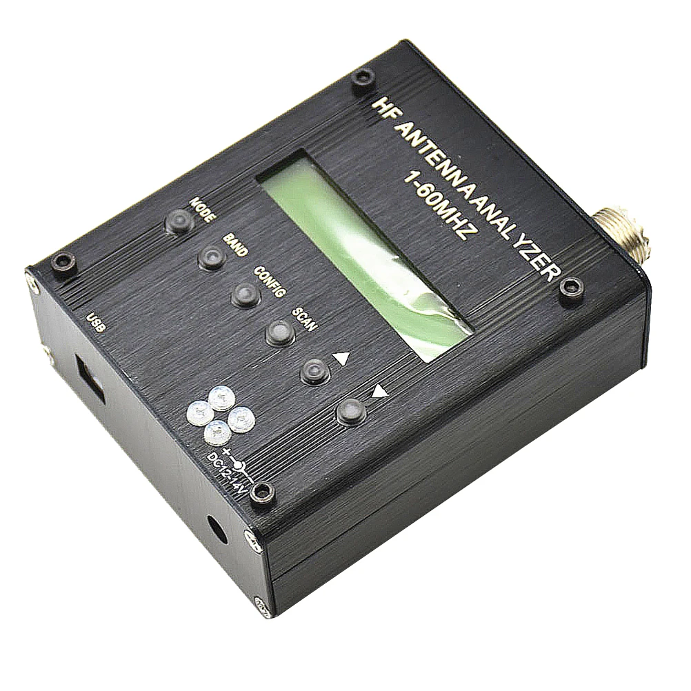 

1 Pc MR300 Digital Wave Antenna Analyzer 1-60 MHz Roe RF Inductance Resistance Capacitance Impedance Reactance Tester for Ham