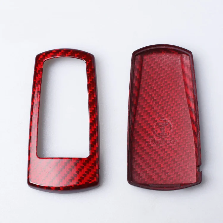 Защитный чехол T Carbon Fiber для дистанционного ключа VW VOLKSWAGEN CC 2009 2012 Passat B6 2006 2010|carbon