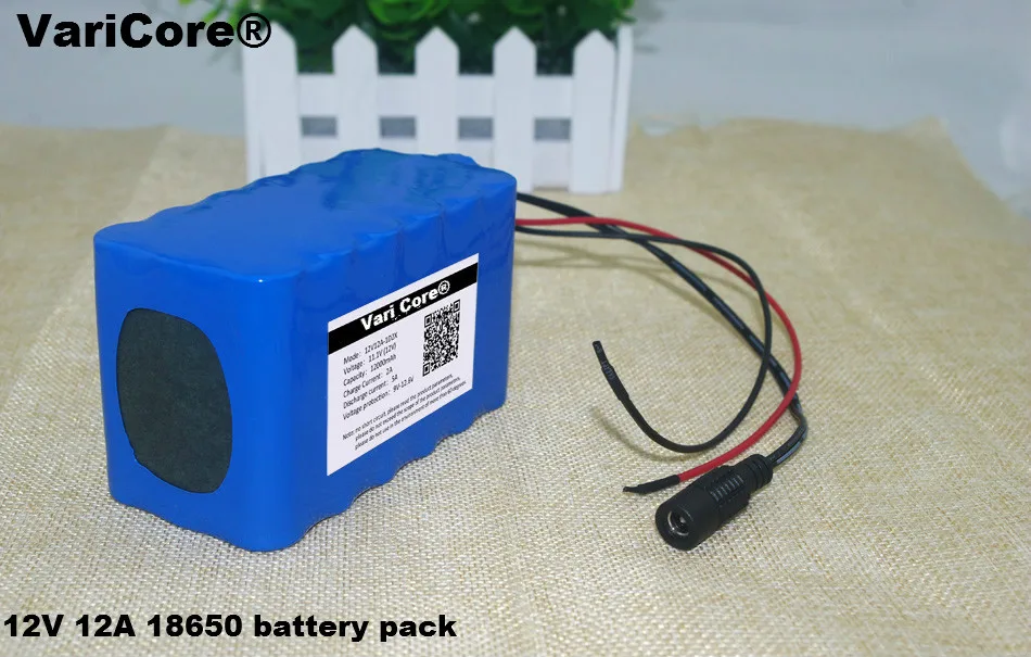 Bateria de Lítio-íon Placa de Proteção Lâmpada de Pesca Uso com Placa de Proteção Caça Lâmpada Xenon Uso com 12 v 18650 12a 12000mah - Image 4