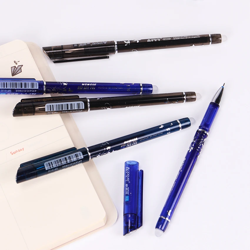 

Office Stationery Unisex Pens Erasable Pen Writing 0.5 Gel Pen 3 Color Choose Learning Essential