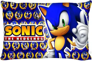 

Custom Sonic Pillowcase Charming Actor Pillowcase Covers Standard Size 20x30 Inch More size