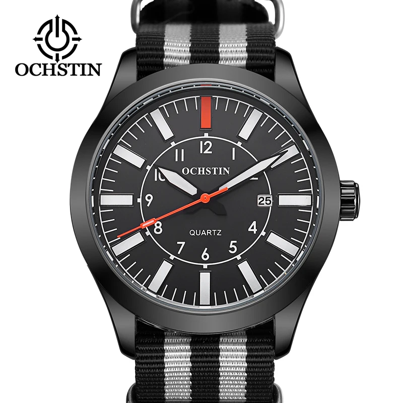 Relojes OCHSTION 2019 Мужские кварцевые часы Топ люксовый бренд водонепроницаемые