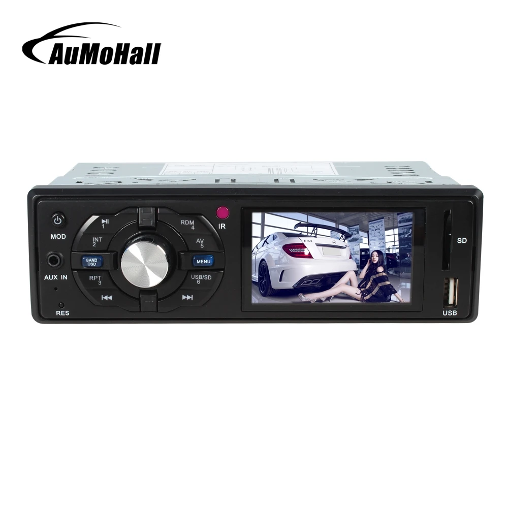 AuMoHall 3'' Car Tuning MP5 Player FM/SD/MMC/AUX /USB Auto MP4 Players with Video Outputin Car