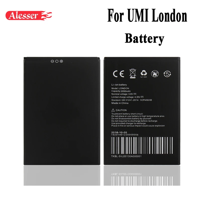 Alesser UMI London Battery 2050mAh New Replacement accessory