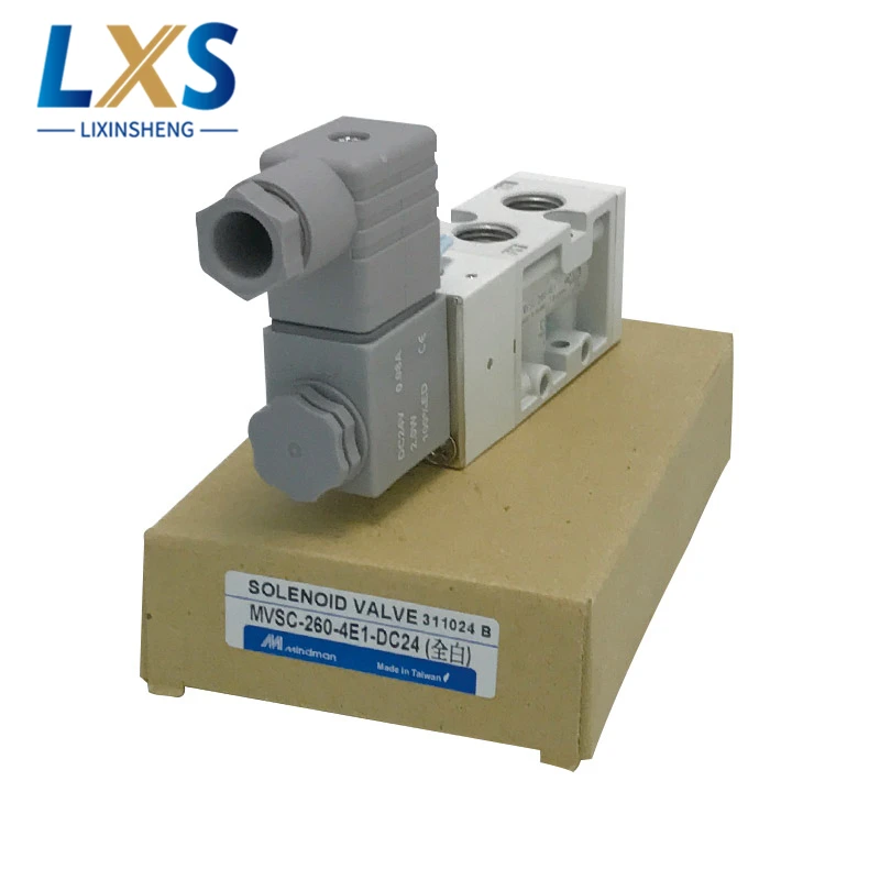 Taiwan MINDMAN Pneumatic Solenoid Valve MVSC 260 4E1 DC24VValve
