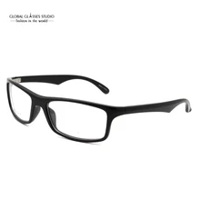 Новая Мода Досуг Спорт стильные, из ацетатного волокна черные женские очки 11202-C1