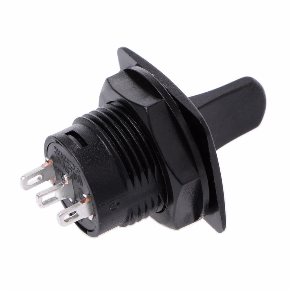 

1PC R13-402 3Pin 2 Position ON-OFF-ON Maintained Round Toggle Switch 6A Switches