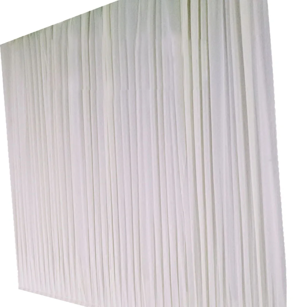 

4*4m Ice Silk Wedding Fabric Backdrop Curtain Background For Pipe and Drape Dispalys