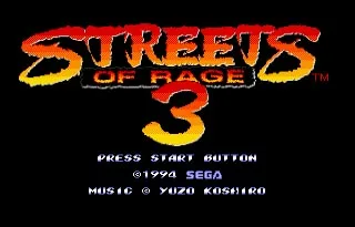 

Streets Of Rage 3 16 Bit Game Card For Sega Mega Drive & Sega Genesis