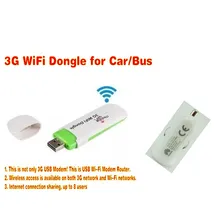 Мобильный Точка доступа 3g USB wifi ключ многопортовый модем слот для карт для автомобиля плюс автомобильное зарядное устройство