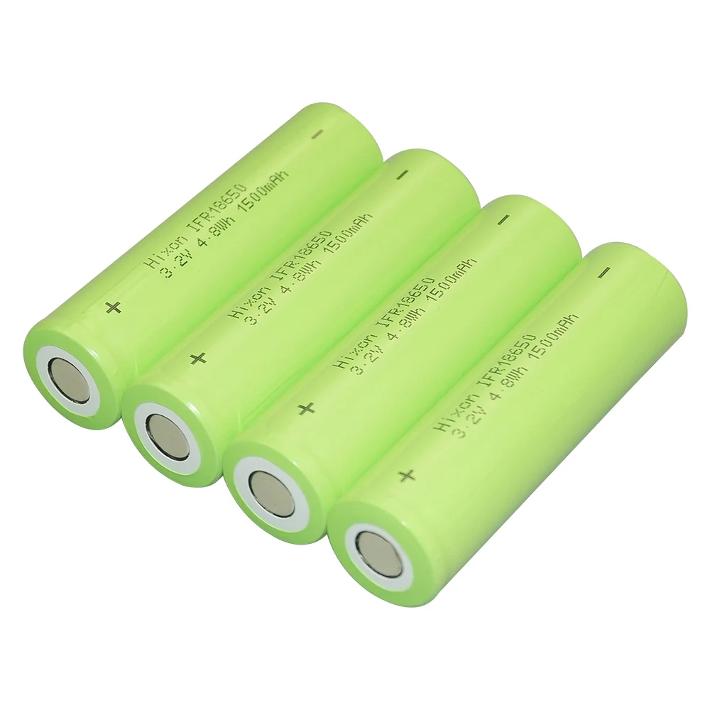 4 шт IFR18650 LiFePO4 3,2 V 1500mAh аккумуляторная батарея с сертификацией UN und UL