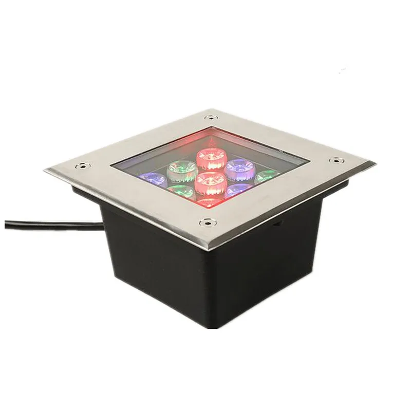 

LED Outdoor Ground Garden Path Floor Underground Buried Yard Lamp Square 36W AC85-265V DC12V IP67 Waterproof Spot Landscape LED