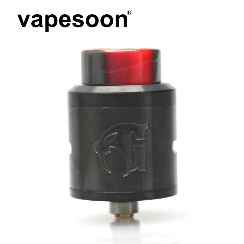 

Custom Vapes 528 Goon V1.5 RDA 24MM Atomizer DIY Coil Vaporizer 810 Drip Tip for 510 e-Cigarette Mod