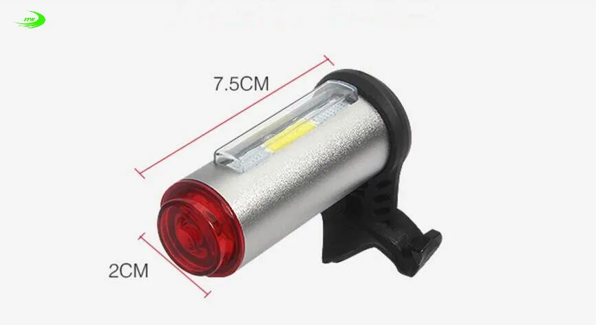 Bicycle USB Light Bike LED 360 Degree Laser Light Cycling Tail Flashlight Bicycle Accessories TL2061