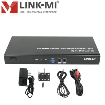 

LINK-MI SPE108 1x8 HDMI Splitter Over Single Cat5e/6 Cable