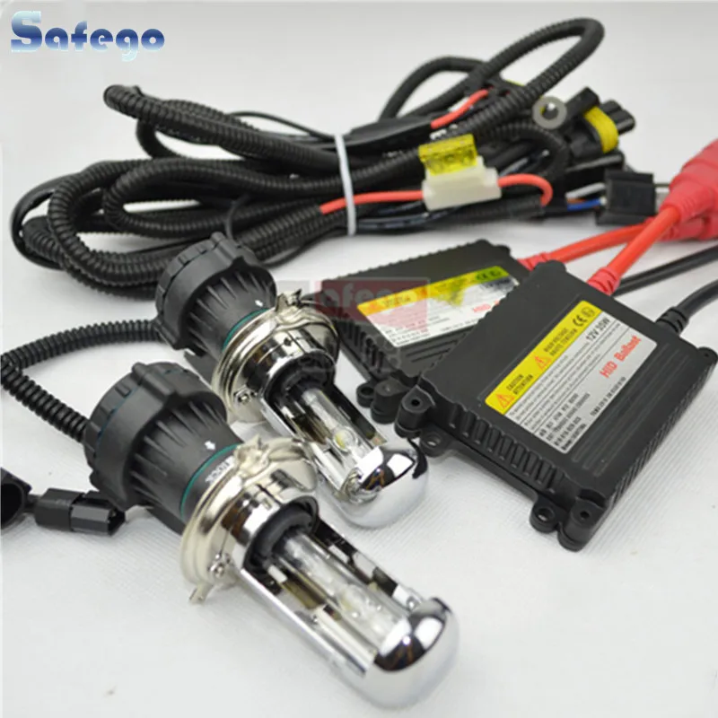 

1set h4 bi xenon ,H13 9004 9007 bi xenon High Low Beam, Flexible Xenon HID KIT SET 35W HID XENON kit DC12V hid conversion kit