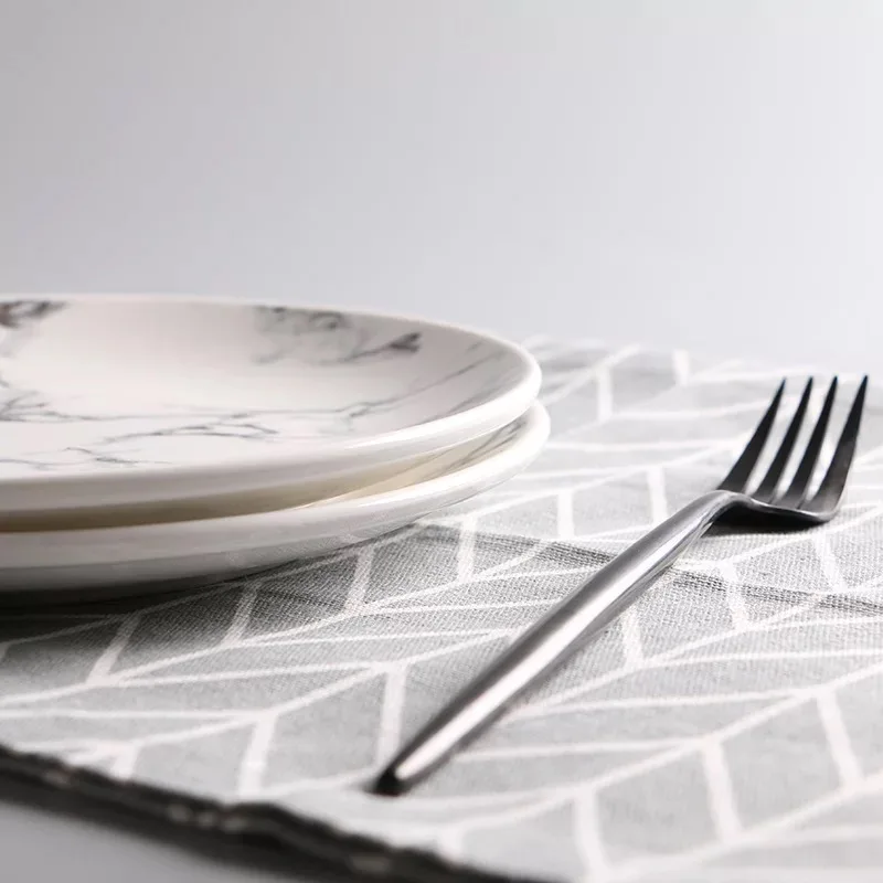 6 или 8 или 10 дюймов Мрамор узор фарфоровая тарелка керамическая обеденная тарелка, столовая посуда набор посуды посуда с фактурой мрамора