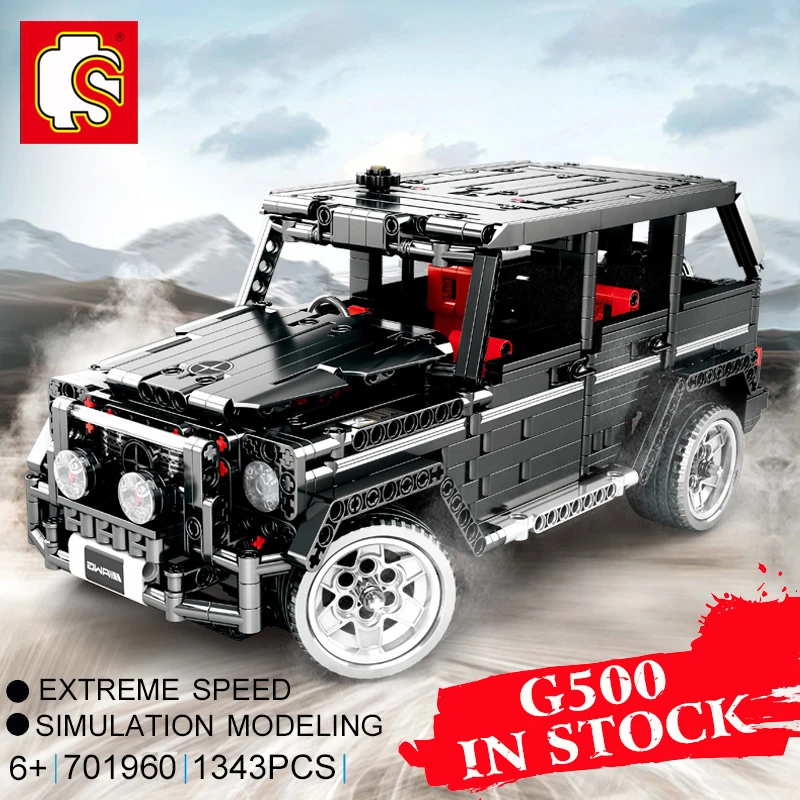 

Sembo Banz G500 AWD WAGON Compatible LegoSet Technic Moc 2425 Building Blocks Bricks Educational Toys Birthdays Diy Gifts