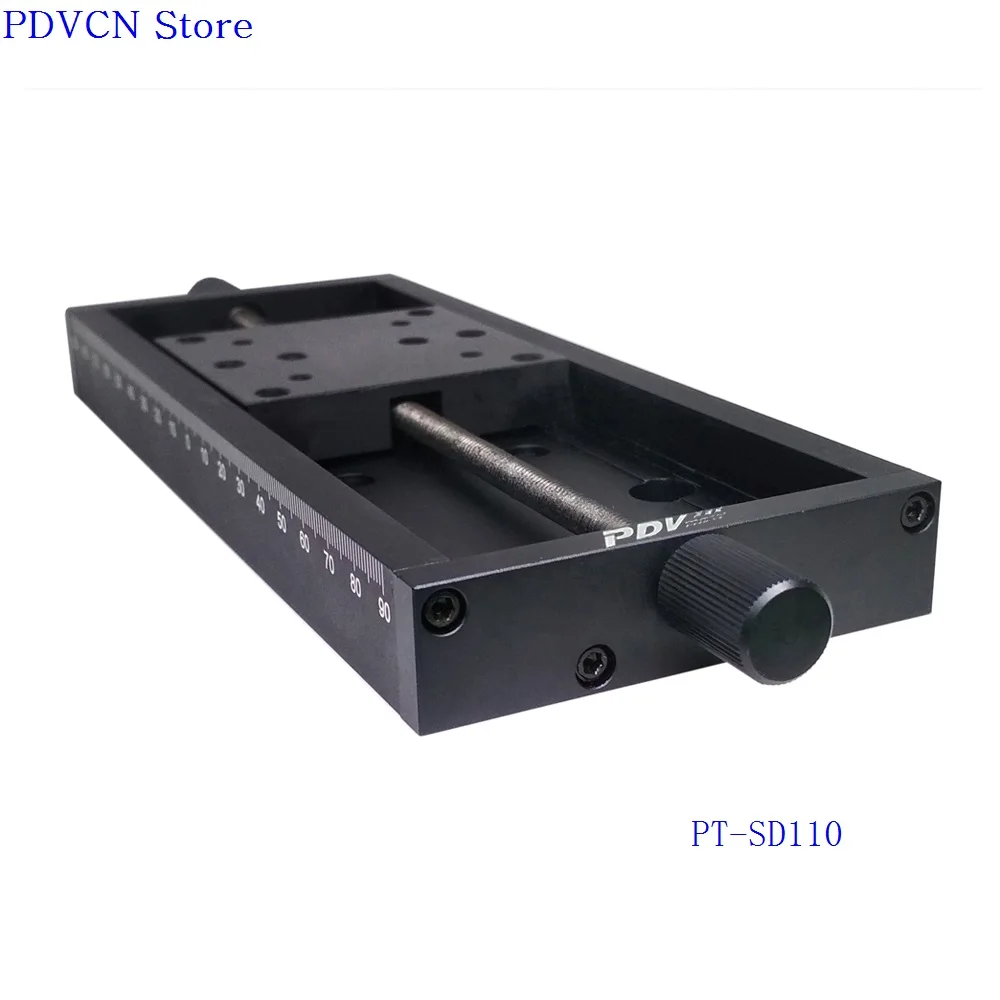 X Axis 125 мм Дорожный ручной линейный стол для трансляции сцены с ручным смещением