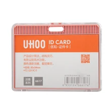 Acylic рабочий держатель для карт с прозрачным именем держатель для карт YH6617