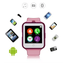 Pulsuhr Smart Bluetooth Uhr C88 Sync Notifier Unterstützung SIM Tf-karte Kamera Smartwatch für iPhone IOS Android Handys