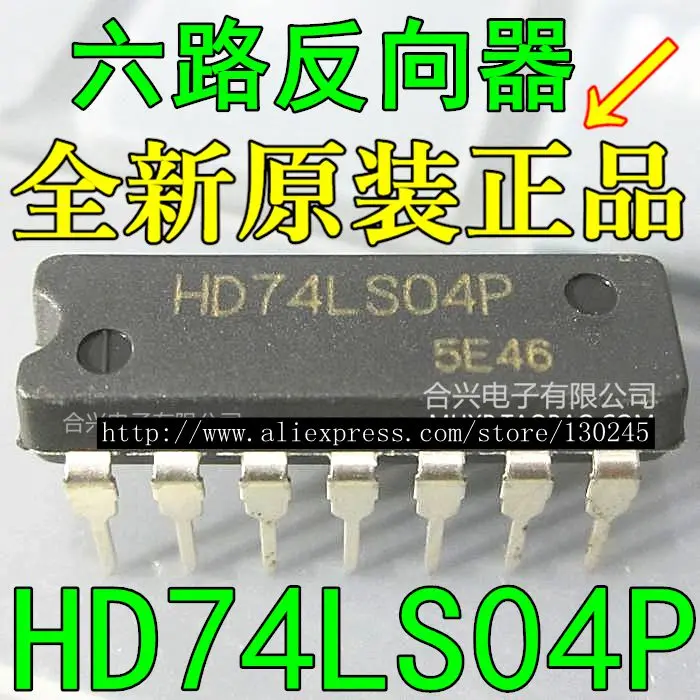 

10cs/lot HD74LS04P SN74LS04N 74LS04 DIP-14