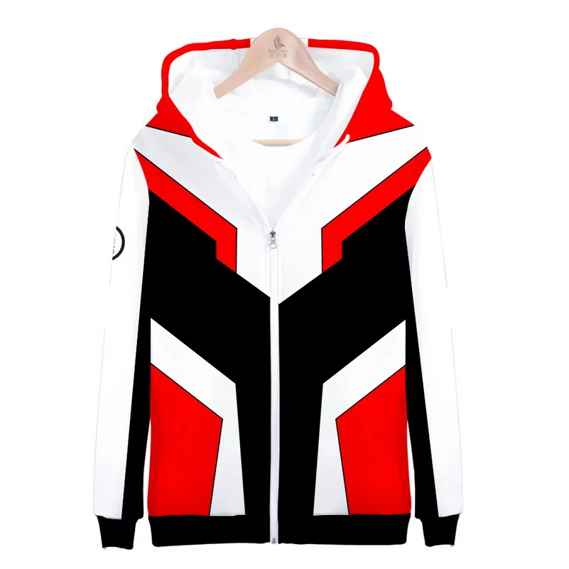 new Marvel The avengers endgame Quantum Realm Cosplay Costume Hoodies Men Game hoodie Sweatshirt men fashion 2019 tops Unisex