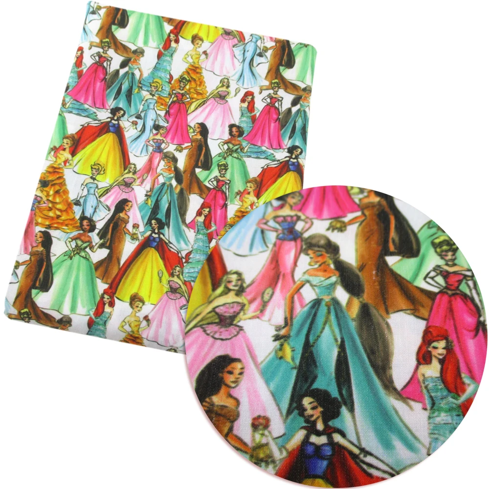 

David accessories 50*145CM cartoon fruit Polyester cotton fabric for Tissue Kids home textile for Sewing,c2445